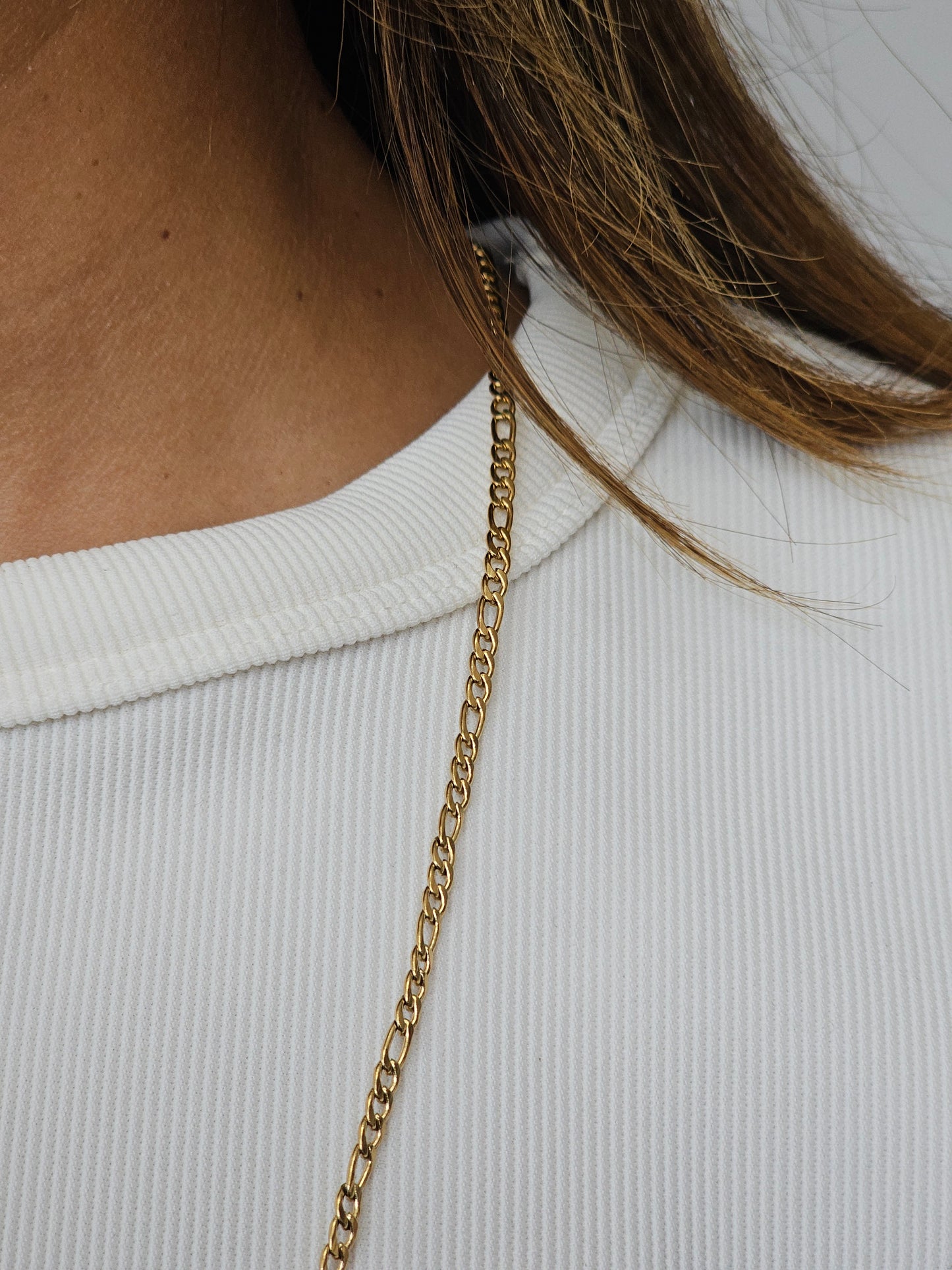 Cadena Cartier 45 cm x 3 mm – Estilo Fino