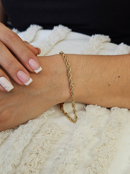 Pulsera Lazo 20 cm x 4 mm – Estilo Clásico Unisex