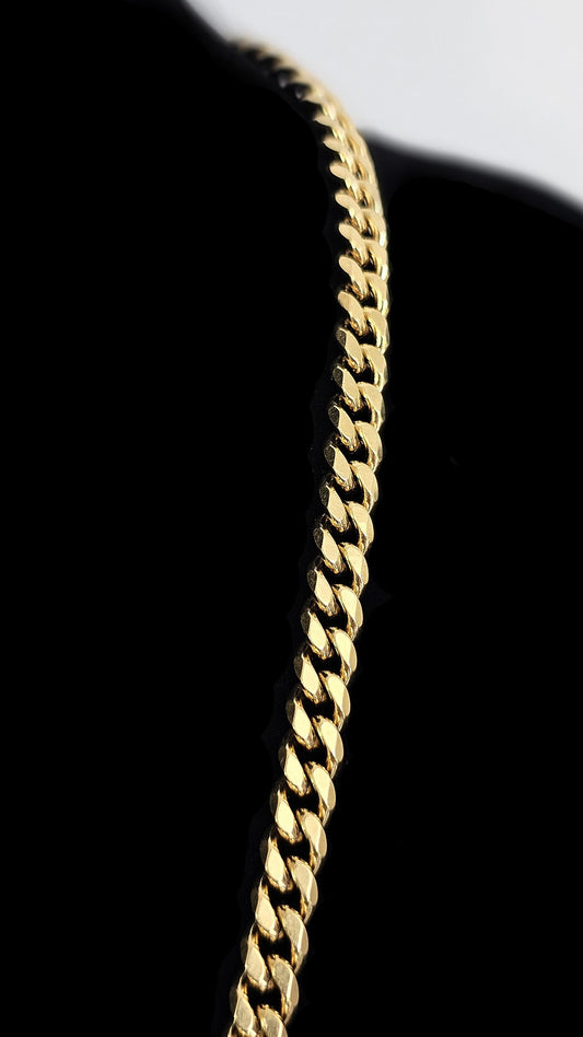 Cadena Cubana 65 cm x 6 mm – Fuerza y Estilo