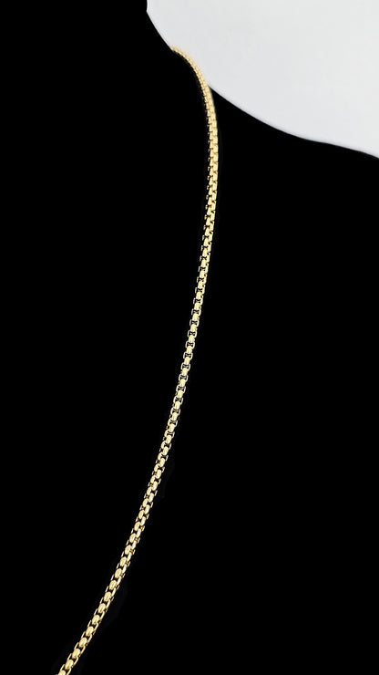 Cadena Veneciana 45 cm x 2 mm – Estilo Geométrico y Sofisticado