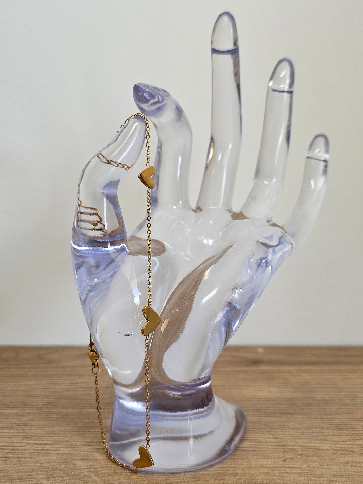 Tobillera Corazones – Estilo Romántico y Delicado