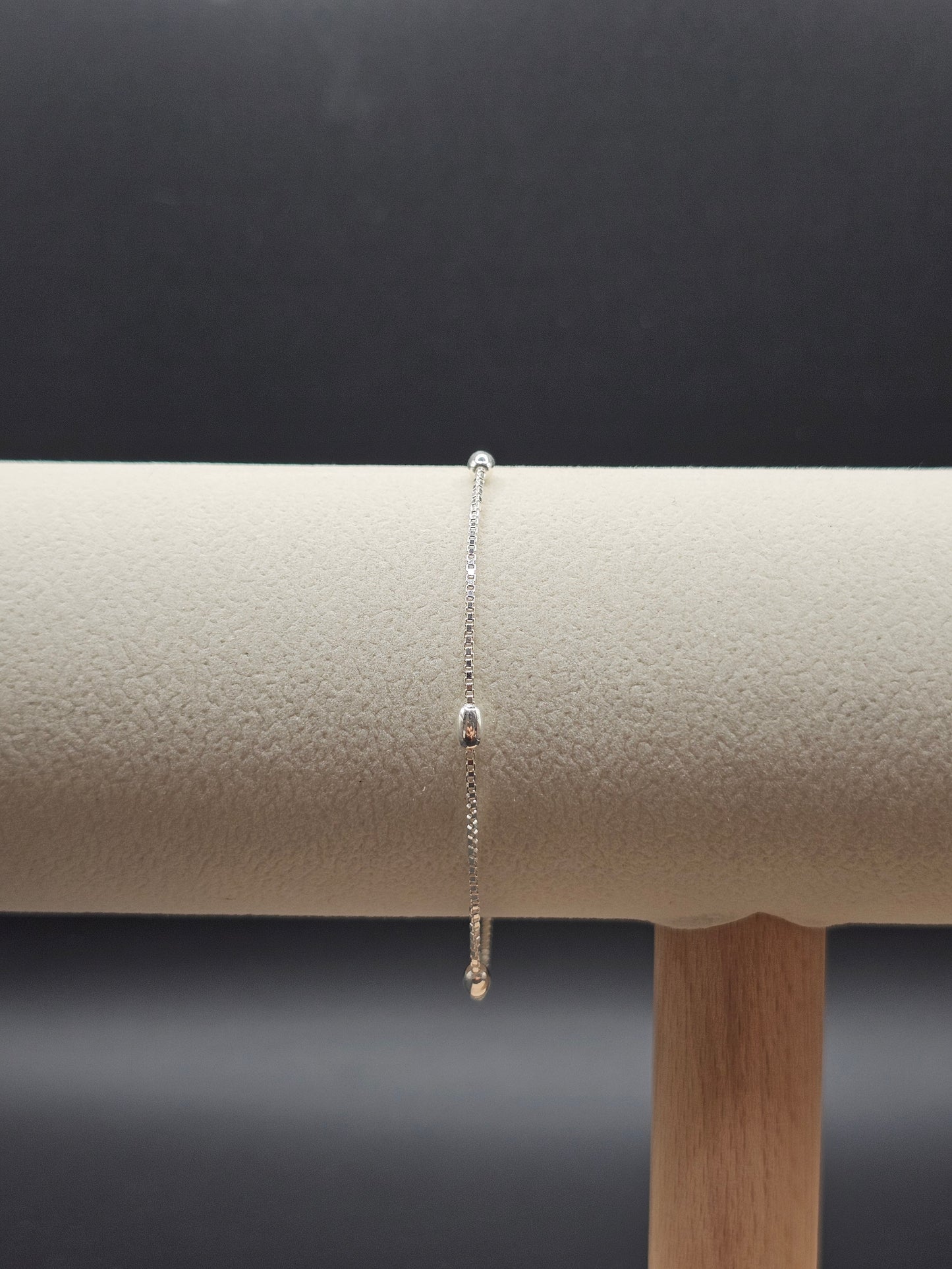 Pulsera Veneciana Plata Ley 925 18 cm – Diseño Clásico Brillante
