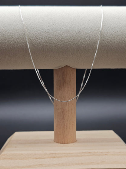 Cadena Veneciana Plata Ley 925 45 cm – Elegancia Clásica Femenina