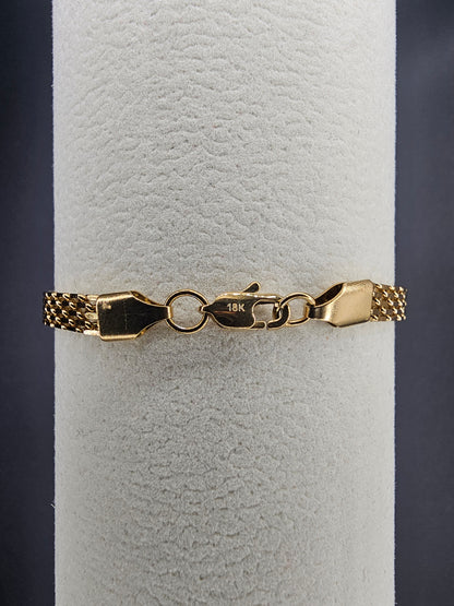 Pulsera Chinesca Clásica 17 cm x 4 mm – Ajuste Elegante Estilo Oriental Unisex