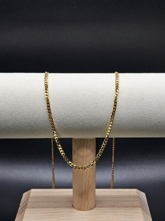 Cadena Cubana 60 cm x 3 mm