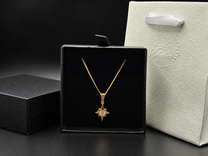 Dije Estrella Circon Cristal