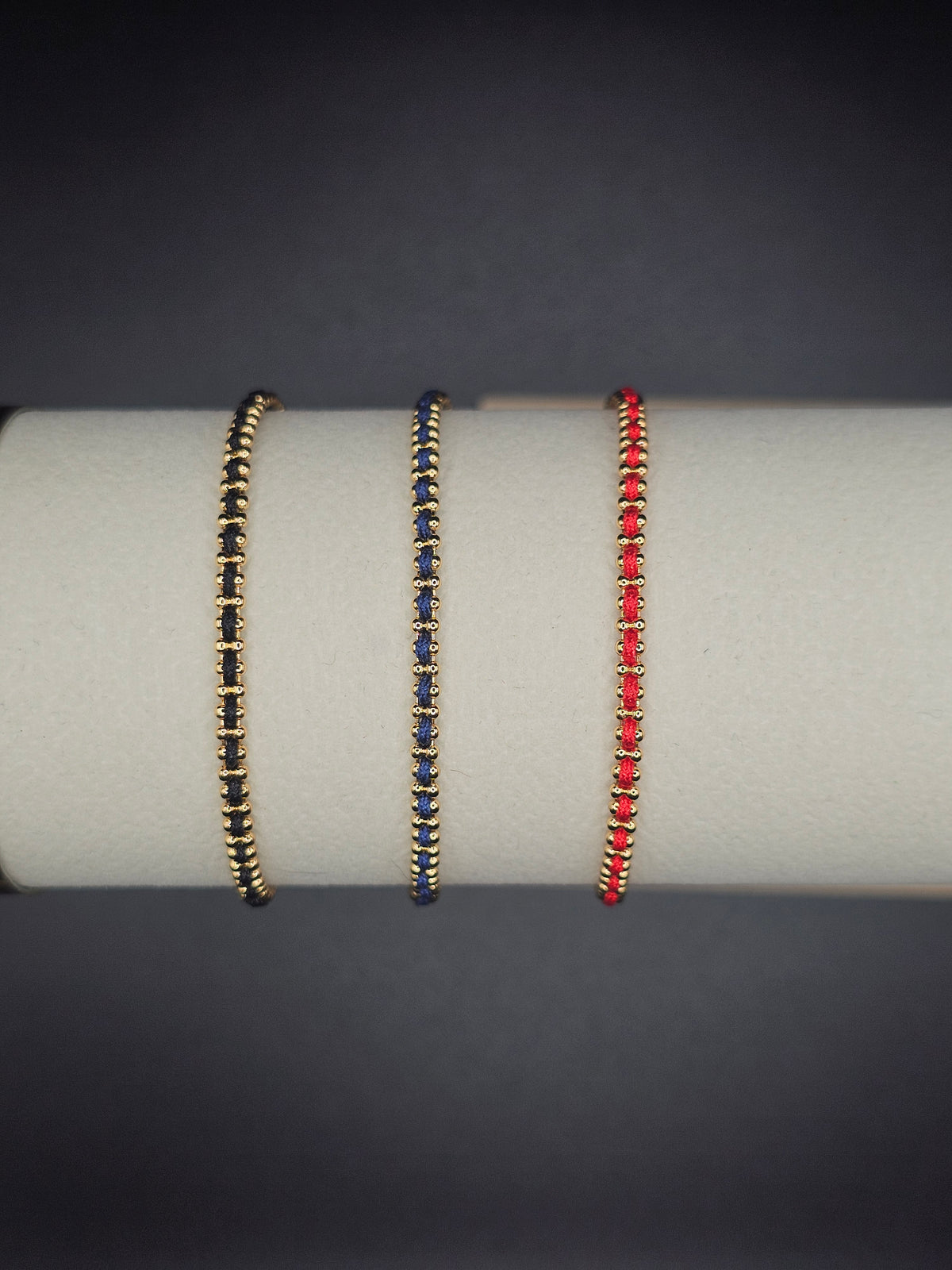 Pulsera Hilo Laminado 15 cm + Extensor