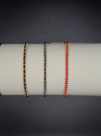 Pulsera Hilo Laminado 15 cm + Extensor