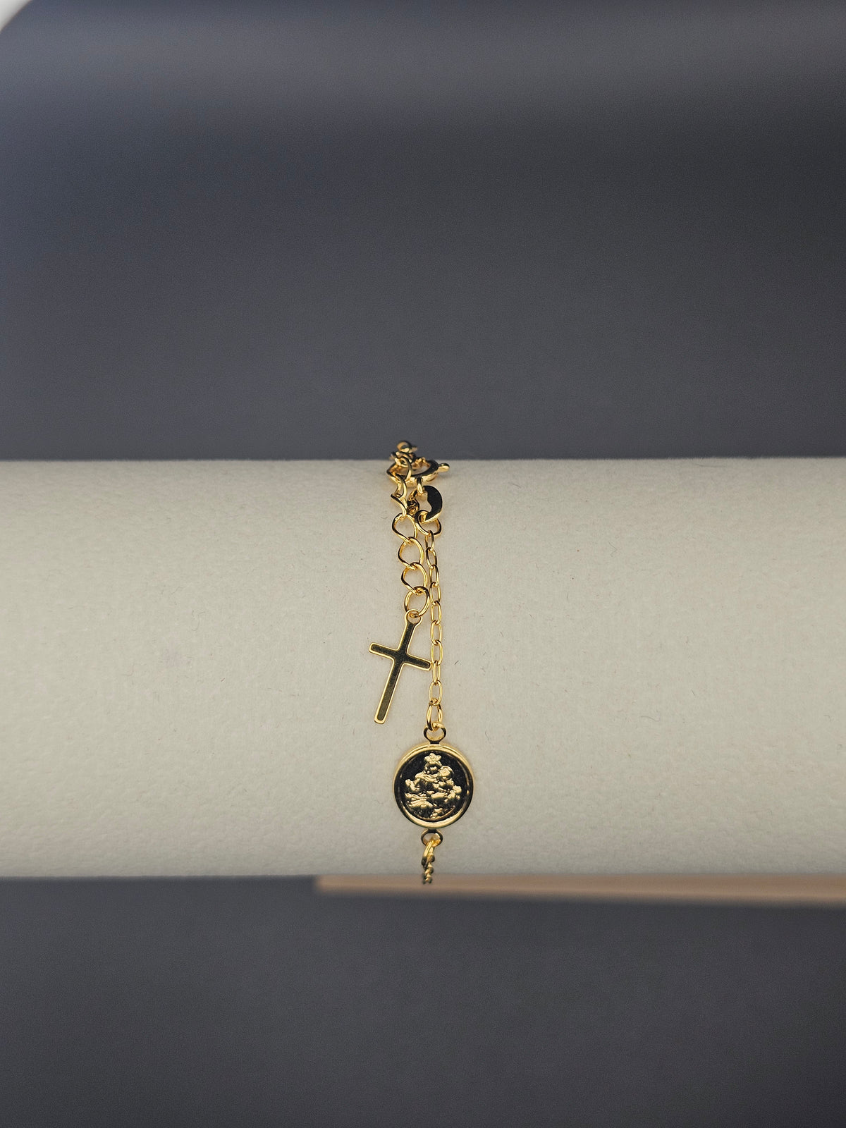 Pulsera Virgen Del Carmen 16.5 cm + Extensor