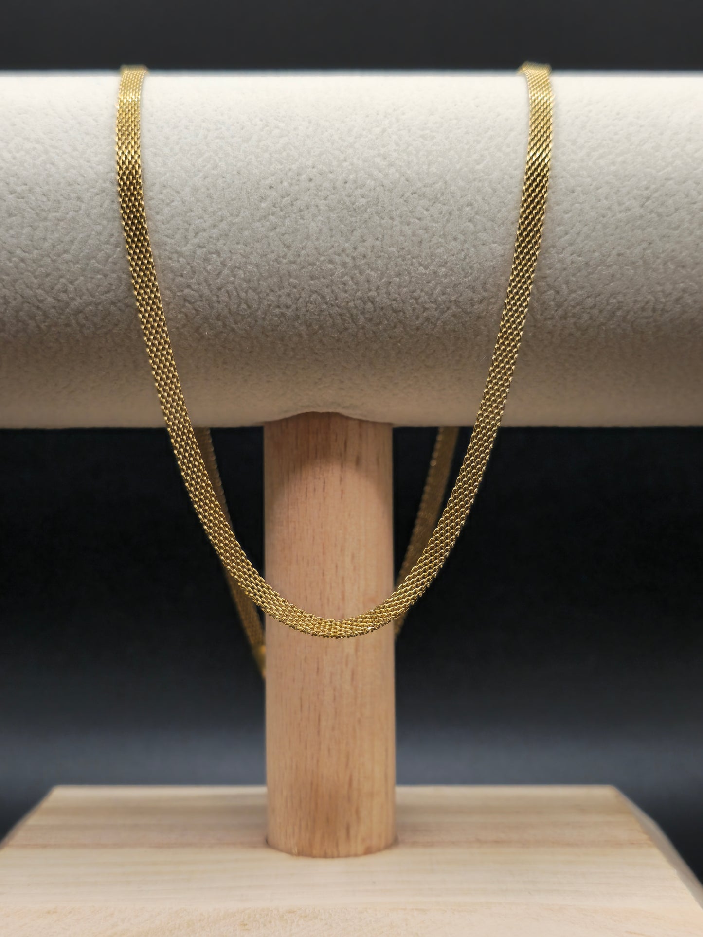 Cadena Chinesca Premium 45 cm x 3 mm – Estilo Refinado y Detallado