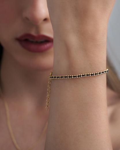 Pulsera Hilo Laminado 15 cm + Extensor
