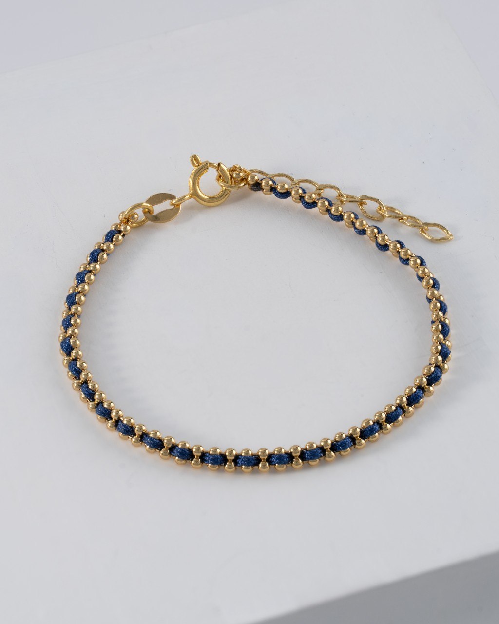 Pulsera Hilo Laminado 15 cm + Extensor
